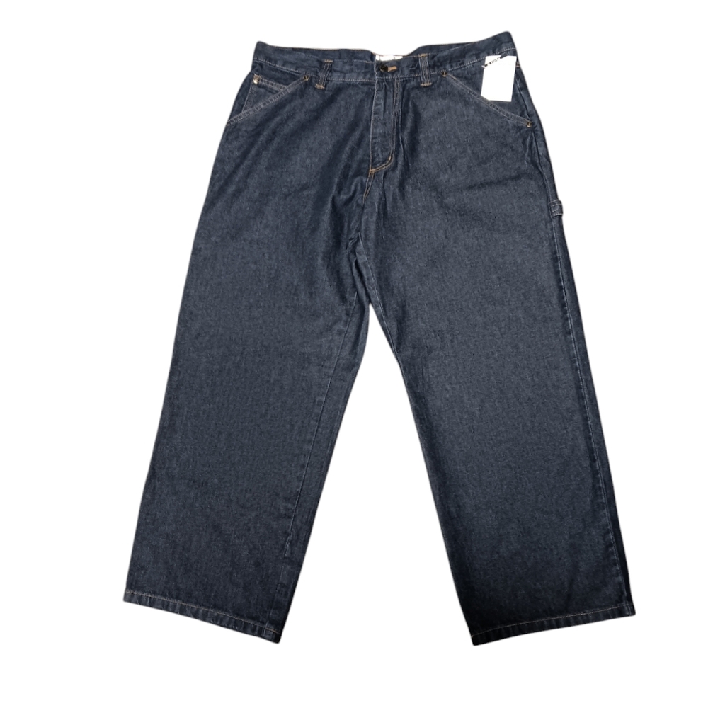 MAIN STREET BLUES WOMEN'S SIZE 18 100% BLUE JEANS.
